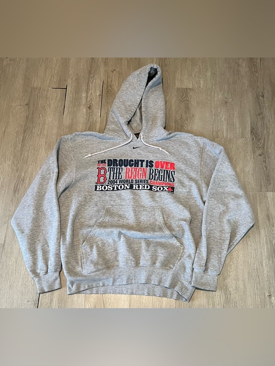 Nike Other - Nike y2k Gray Boston Red Sox 'The Reign Begins' Crewneck Hoodie World Series